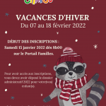 SIVU COLLINES DURANCE – vacances d’hiver 2022