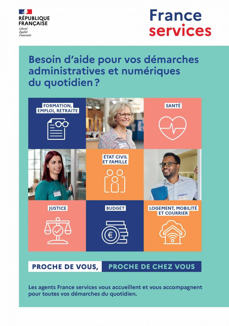 France Services – besoin d'aide pour vos démarches administratives et  numériques du quotidien ? – Ville d'Alleins