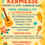 21 Juin 2025 – Kermesse des écoles