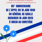 18 Juin 2025 – Cérémonie commémorative