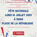 14 Juillet 2025 – Fête nationale