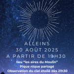 30 août 2025 – La nuit des étoiles