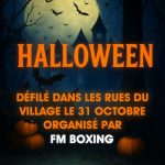 FM Boxing organise un défilé déguisé Halloween – 31 octobre 2025