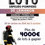 Loto des sapeurs-pompiers de lamanon
