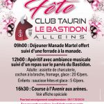 Fête Club Taurin Le Bastidon Alleins – Samedi 13 juin 2026