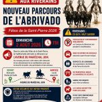 dimanche 02 août 2026 – Abrivado des fêtes de la Saint-Pierre – Nouveau parcours