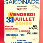 31 juillet 2026 – Sardinade des fêtes de la Saint-Pierre