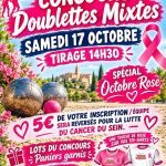 Concours doublettes mixtes – samedi 17 octobre